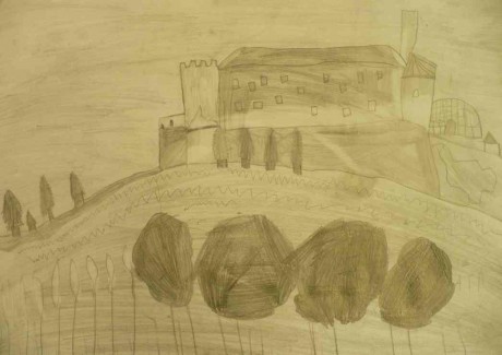 L.Ťažká -HRAD BOLDOGKO Maďarsko